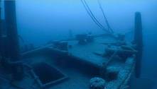 Navio naufragado é encontrado preservado após 128 anos desaparecido