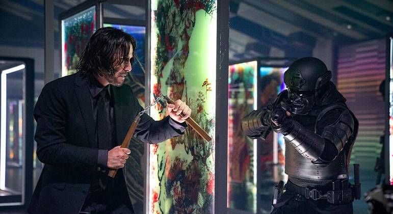 Bate muito, fala pouco: Keanu Reeves disse só 380 palavras em John Wick 4