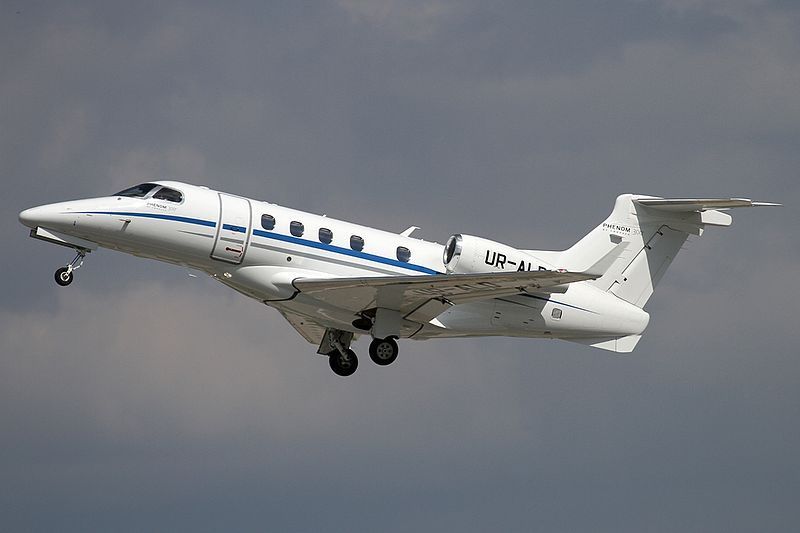 Embraer Phenom 300 semelhante ao da ocorrência