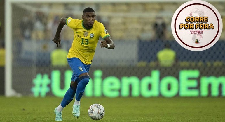Emerson Royal (Tottenham-ING) - CORRE POR FORA - Não aproveitou as chances que teve e deixou impressão ruim ao ser expulso no primeiro tempo contra o Equador, em janeiro.