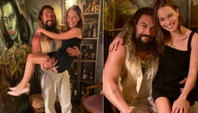 Emilia Clarke e Jason Momoa encantam fãs com reencontro