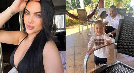 Babal Guimarães visita o filho Miguel