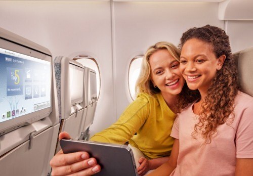 Emirates: conectividade disponível a todos os passageiros