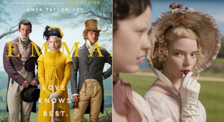 EmmaFoi pela adapta&ccedil;&atilde;o da cl&aacute;ssica hist&oacute;ria da autora Jane Austen que Anya conseguiu a primeira indica&ccedil;&atilde;o ao Globo de Ouro, na categoria de Melhor Atriz em Filme de Com&eacute;dia ou Musical. Ela vive a divertida protagonista, que parece estar a frente de seu tempo