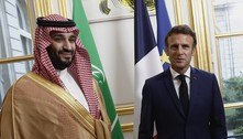 Macron recebe príncipe herdeiro saudita e é criticado por defensores dos direitos humanos