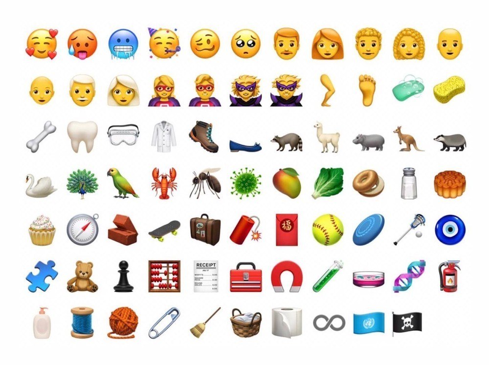 Conheça todos os novos emojis da Apple para iPhones e iPads Fotos