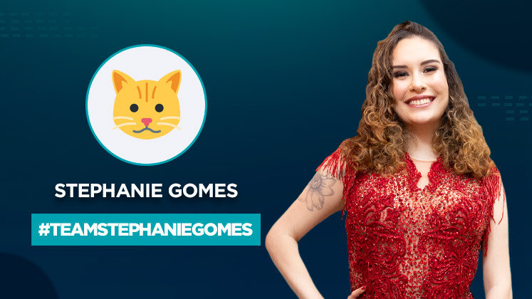 Stephanie Gomes optou pelo Gatinho Amarelo. Felinos são popularmente conhecidos por serem fofos e muito inteligentes, mas há quem ache os bichinhos enigmáticos. Qual será a característica do gatinho que Stephanie vai escolher? 