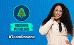 Rosiane Pinheiro ganhou uma árvore de emoji para representar a sua torcida em A Fazenda