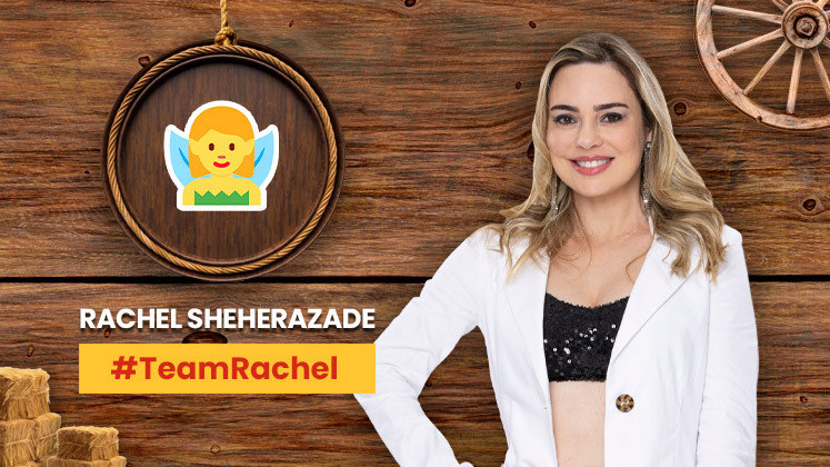 Rachel Sheherazade escolheu a fada como símbolo para A Fazenda 15. A jornalista é chamada de 