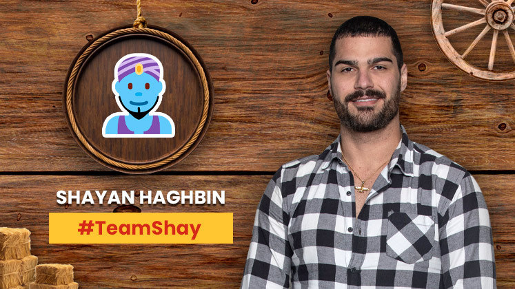 Shayan Haghbin seguiu com o emoji da temporada passada na nova chance. O peão usa um gênio como símbolo da torcida, além de chamar os fãs de geniozinhos e engajar a #TeamShay nas redes sociais