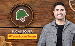 Lucas Souza é oficial do exército, e por isso, escolheu o chapéu de soldado como símbolo. A #TeamLucasSouza agita a torcida do peão