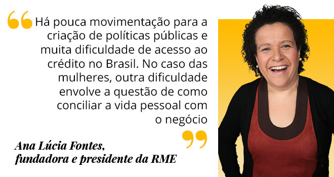 Ana Lúcia Fontes, fundadora e presidente da RME (Arte/ R7)