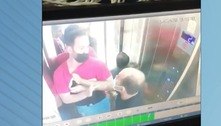 Vídeo: policial aponta arma para empresário do DF em elevador