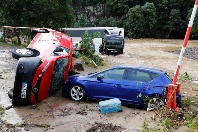 Fortes chuvas deixam quase 20 mortos na Alemanha