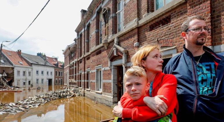 Enchentes como as que atingiram a Bélgica neste ano podem ficar cada vez mais comuns