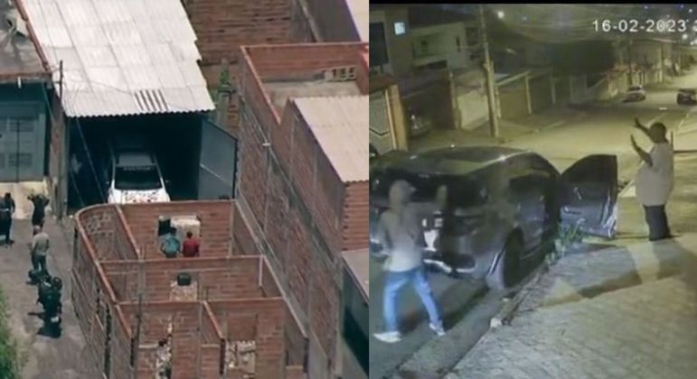 Carro foi localizado em uma comunidade na zona leste da capital paulista; polícia está no local