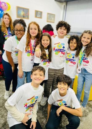 Encontro de atores mirins da Globo