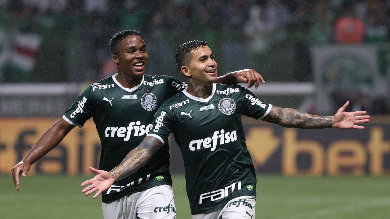 Mais de 40% dos gols do Palmeiras em 2023 tem origem na bola