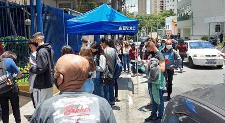 Portões abertos na Faculdades Guarulhos (SP)
