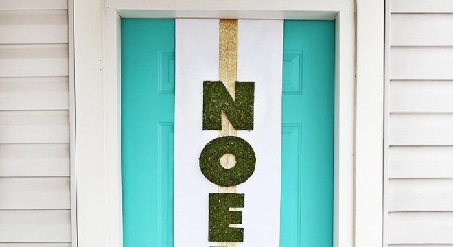 Enfeite de natal para porta que encantam as pessoas