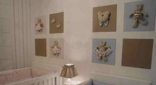 Enfeites para quarto de bebê unissex