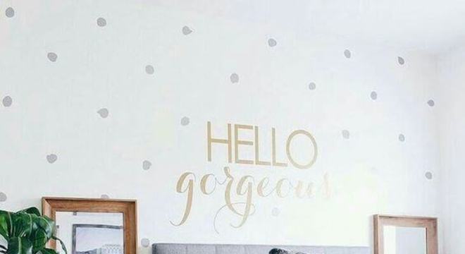 Enfeites para quarto de casal 