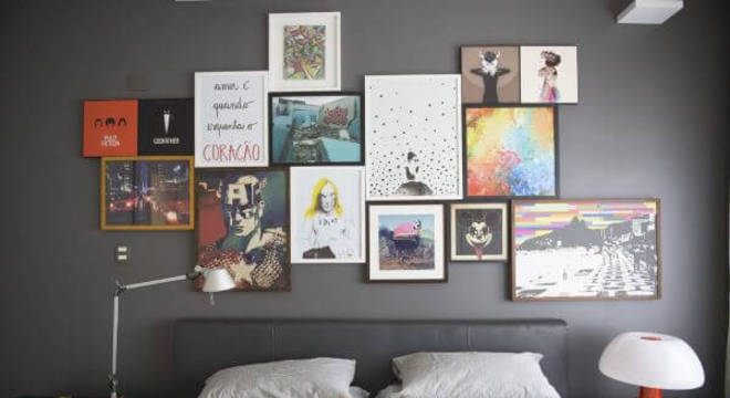 Enfeites para quarto moderno 