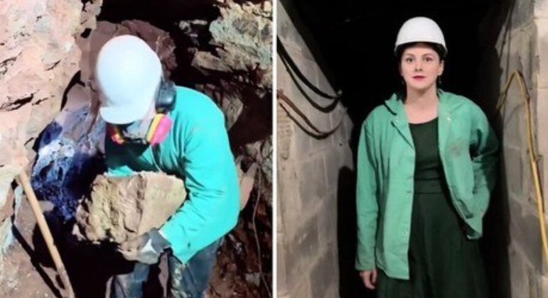 É possível encontrar todo tipo de conteúdo no TikTok, inclusive um registro detalhado de uma mulher que, há mais de um ano, constrói uma rede de túneis secretos abaixo do terreno da casa dela