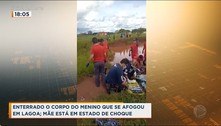 Corpo de menino que se afogou em lagoa é enterrado em Ribeirão Preto