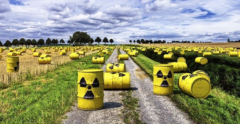 Entre os lugares que entraram na mira dos cientistas para a utilização dos xenobots estão os terrenos contaminados por radioatividade.