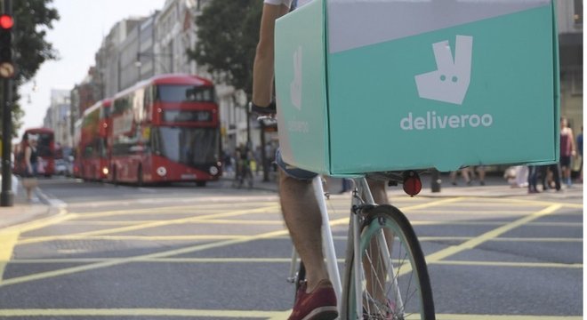 Deliveroo, Uber Eats e Stuart estão entre os aplicativos de entrega mais populares do Reino Unido