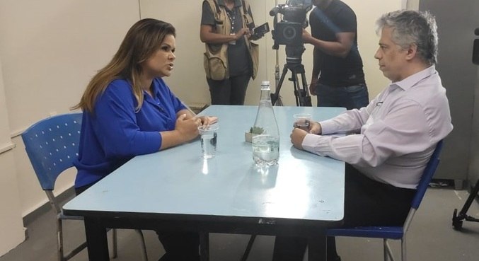 Repórter Shirley Barroso se encontrou com o André Pinho em Belo Horizonte
