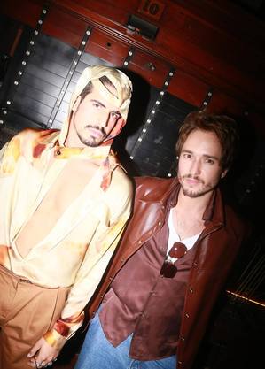Enzo e Airon Martin, diretor criativo da Misci