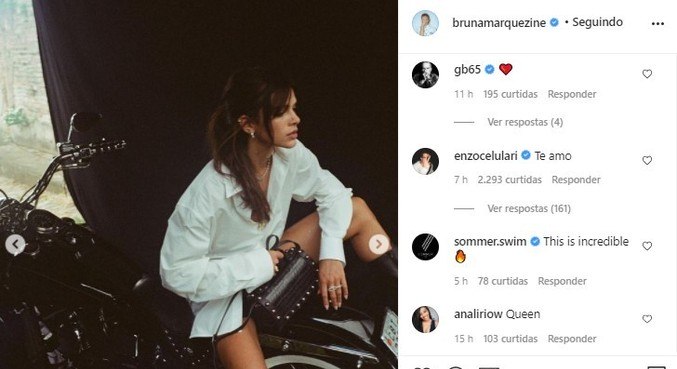 Enzo Celulari se declara para Bruna Marquezine