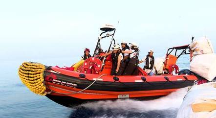 Equipe do MSF em ação no Mediterrâneo 