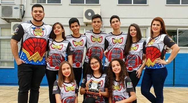 A equipe Titans, de Goiás, pensou em solução com cascas de laranja