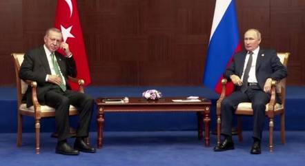 Presidente da Turquia e Vladimir Putin terão reunião para debater situação da guerra na Ucrânia