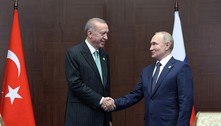 Presidente da Turquia e Vladimir Putin reforçam laços econômicos