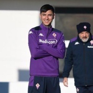 Pulgar em treino da Fiorentina