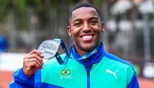 'Objetivo é conseguir um recorde ainda melhor', afirma atleta mais rápido do Brasil 