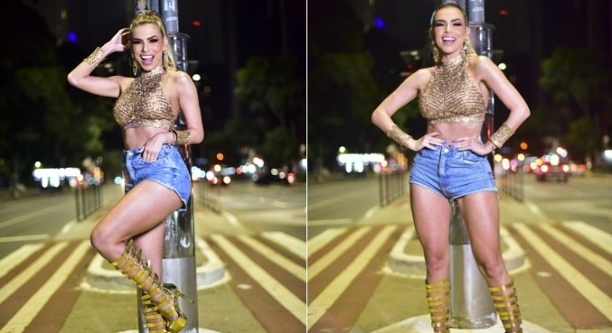Erika Schneider vai desfilar no Carnaval de São Paulo, pela escola Águia de Ouro
