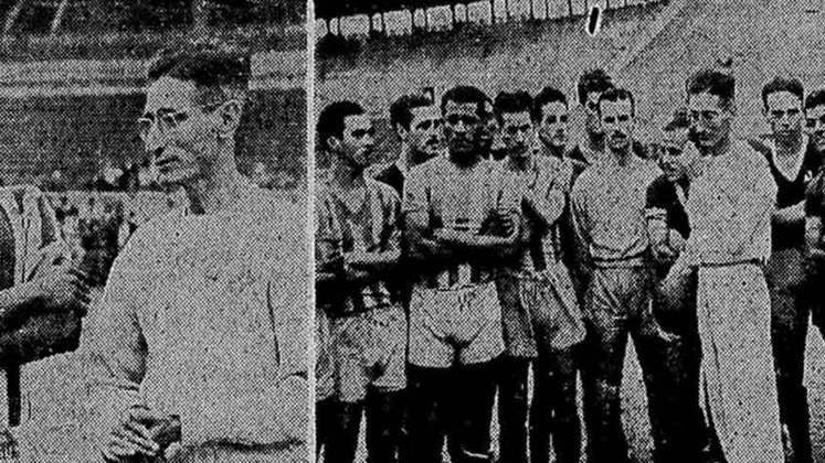 ERNESTO SANTOS - Primeiro treinador português a comandar o Vasco. Mas, ficou apenas 12 partidas a frente do clube carioca na primeira metade do Séc. XX.