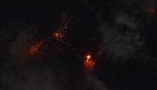Astronauta tira foto da erupção nas Ilhas Canárias vista do espaço 
