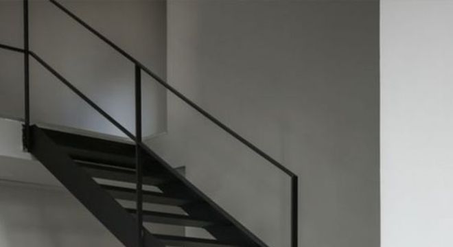 escada de ferro - escada curva de ferro 