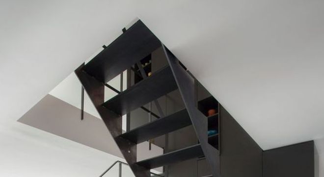 escada de ferro - escada de ferro preto 