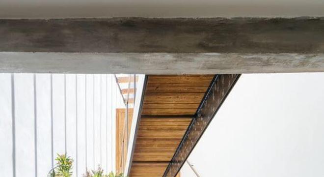 escada externa - escada em jardim 