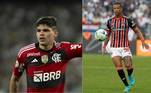 Ayrton Lucas x Caio PaulistaDois laterais que gostam e participam muito das ações ofensivas dos seus respectivos times. Caio Paulista, atacante de origem, passou a ocupar a função defensiva e virou titular da equipe de Dorival Júnior. Ayrton Lucas, contratado para ser o sucessor de Filipe Luís, já é realidade, tendo sido convocado para a seleção brasileira no início do ano, grande jogador