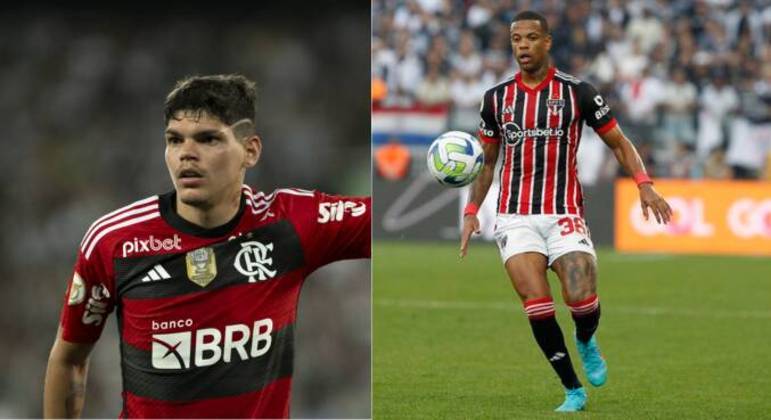 Ayrton Lucas x Caio PaulistaDois laterais que gostam e participam muito das ações ofensivas dos seus respectivos times. Caio Paulista, atacante de origem, passou a ocupar a função defensiva e virou titular da equipe de Dorival Júnior. Ayrton Lucas, contratado para ser o sucessor de Filipe Luís, já é realidade, tendo sido convocado para a seleção brasileira no início do ano, grande jogador