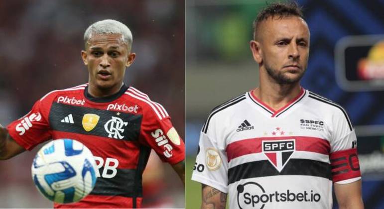 Wesley x RafinhaSão 18 anos que separam os dois laterais-direitos. Rafinha, multicampeão em sua carreira, é um dos líderes do elenco e, por mais que traga segurança, já não é mais um garoto. A recomposição defensiva mais lenta é um ponto de atenção. Wesley, por outro lado, que oscilou bastante em seu início nos profissionais, foi bancado por Sampaoli, seguiu entre os titulares e virou dono, com méritos, da vaga