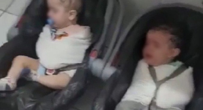 Vídeos mostraram crianças amarradas em banheiro que seria da escola infantil